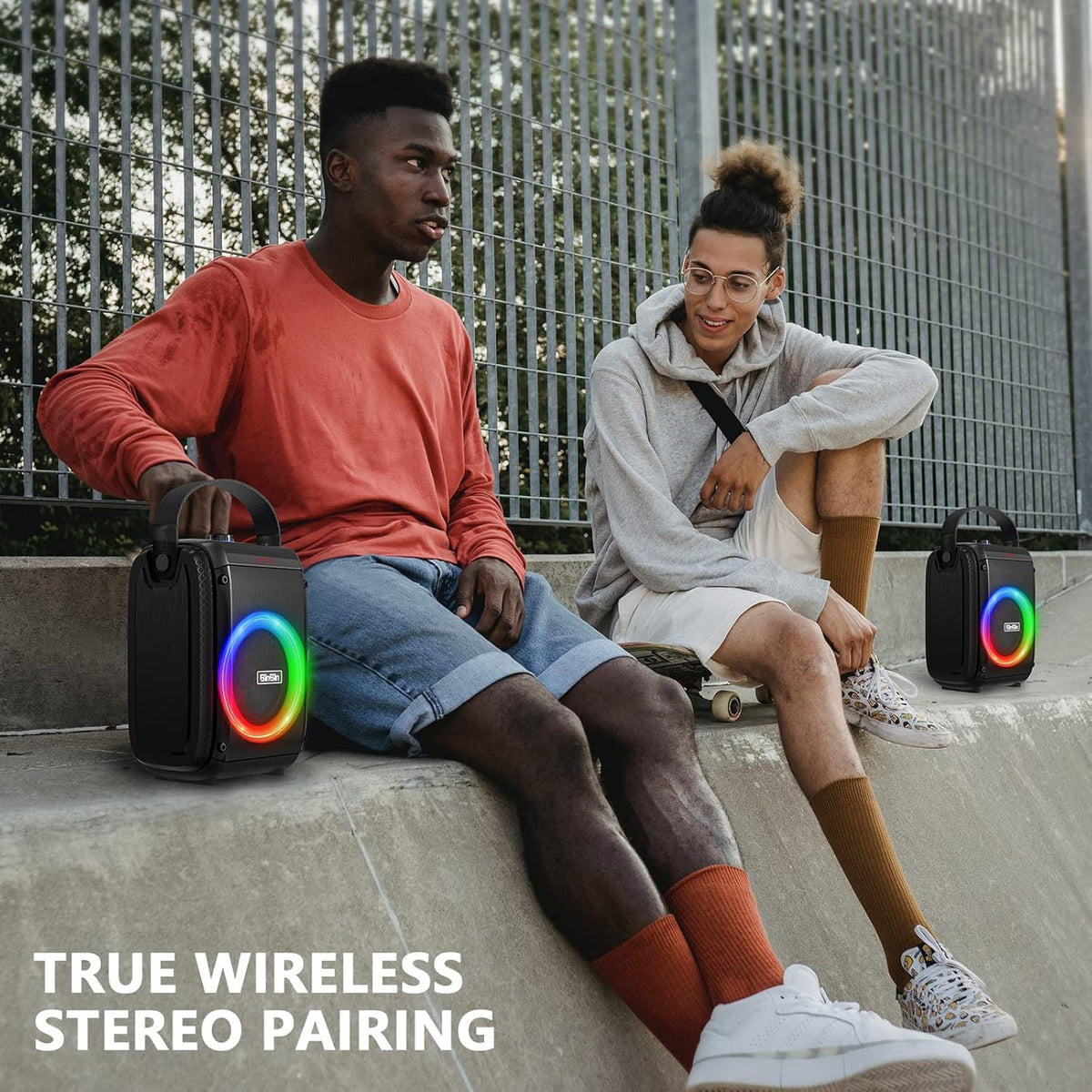 Bluetooth Speaker with Subwoofer Punchy Bass P68461