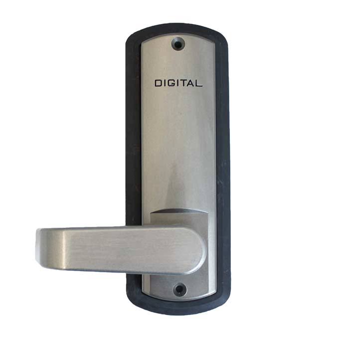 Oil Rubbed Bronze Mechanical Keyless Lever Lock J645419