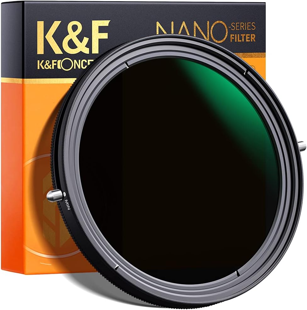 58mm Variable ND2-ND32 ND Filter and CPL Circular Polarizing Filter 2 in 1 O377423