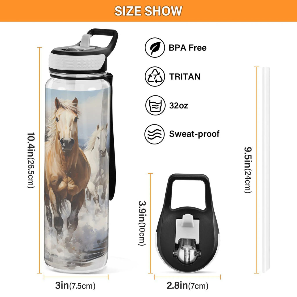 32oz Tritan Leakproof Sports Water Bottle V56109