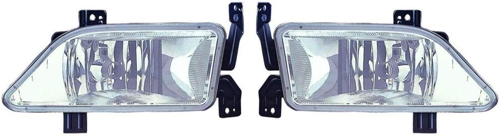 Fog Light Assembly Pair for Honda Pilot 2006 2007 2008 J95107