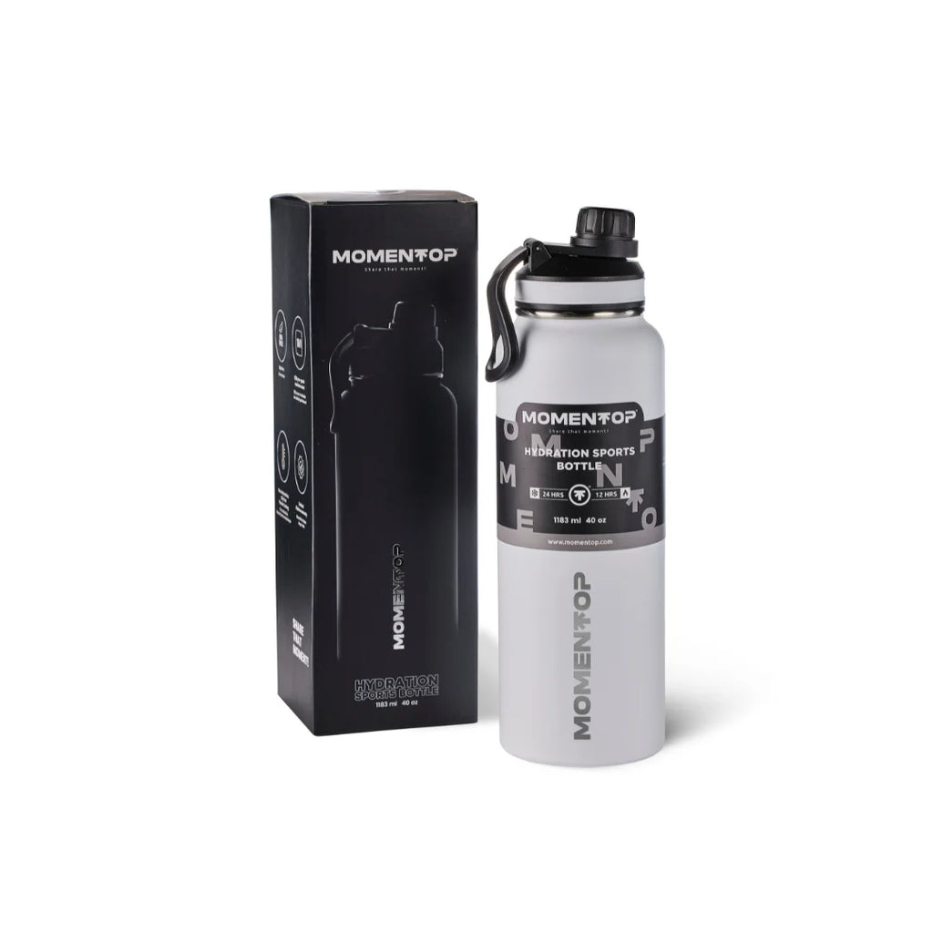 Pink 40 oz Hydration Bottle with 2 Lids E678972