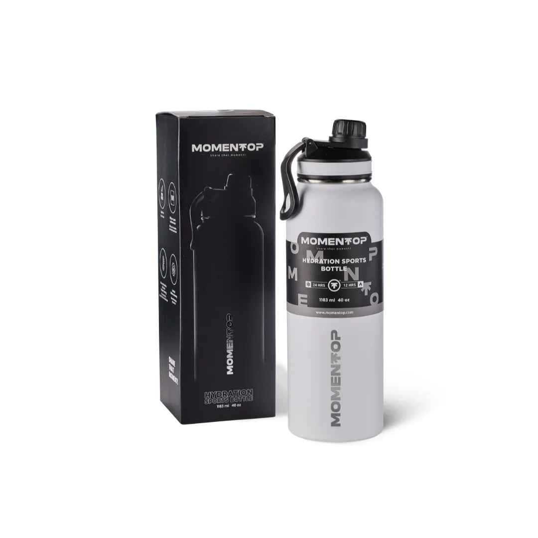 Pink 40 oz Hydration Bottle with 2 Lids E678972