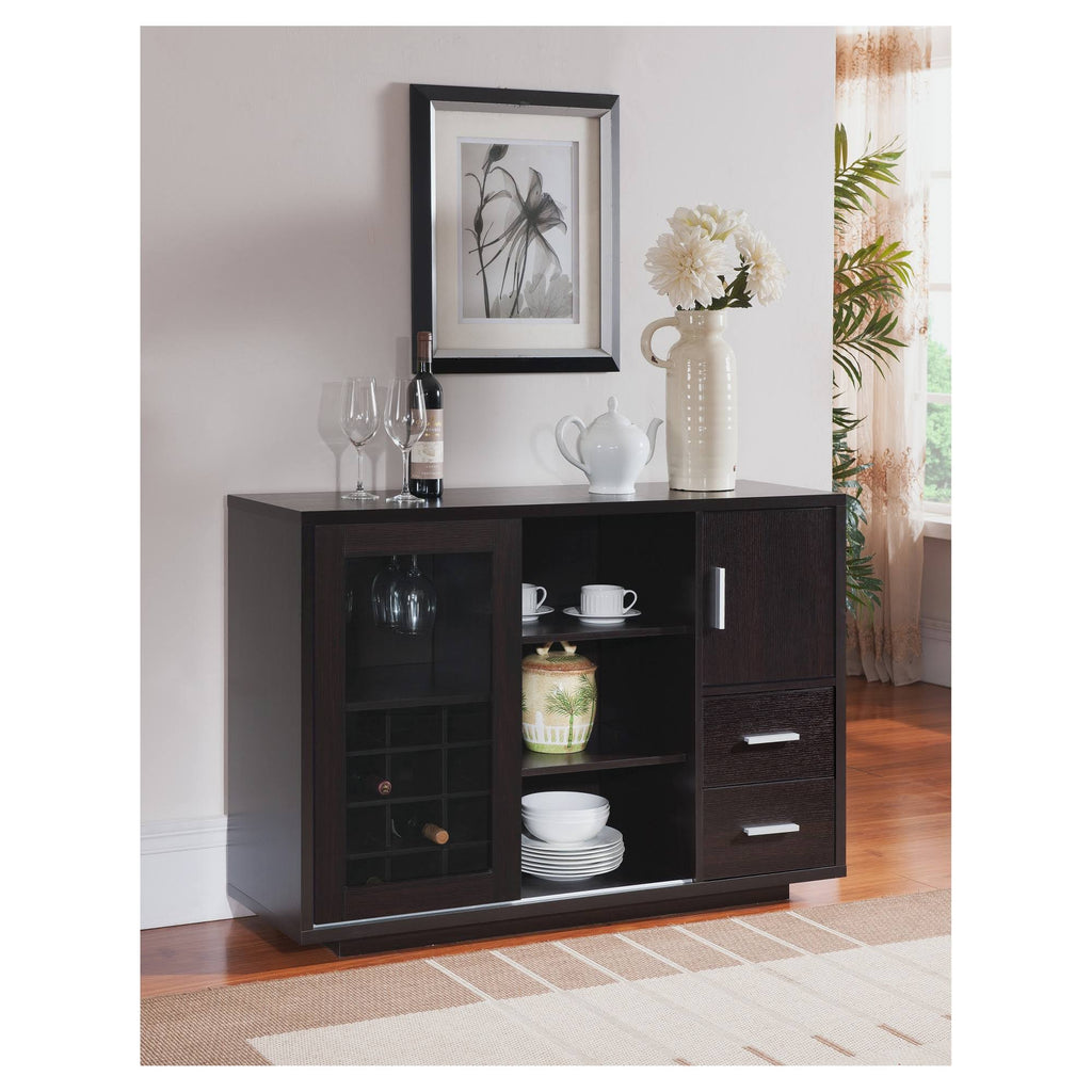 Sliding Door Buffet Server Cappuccino O490234