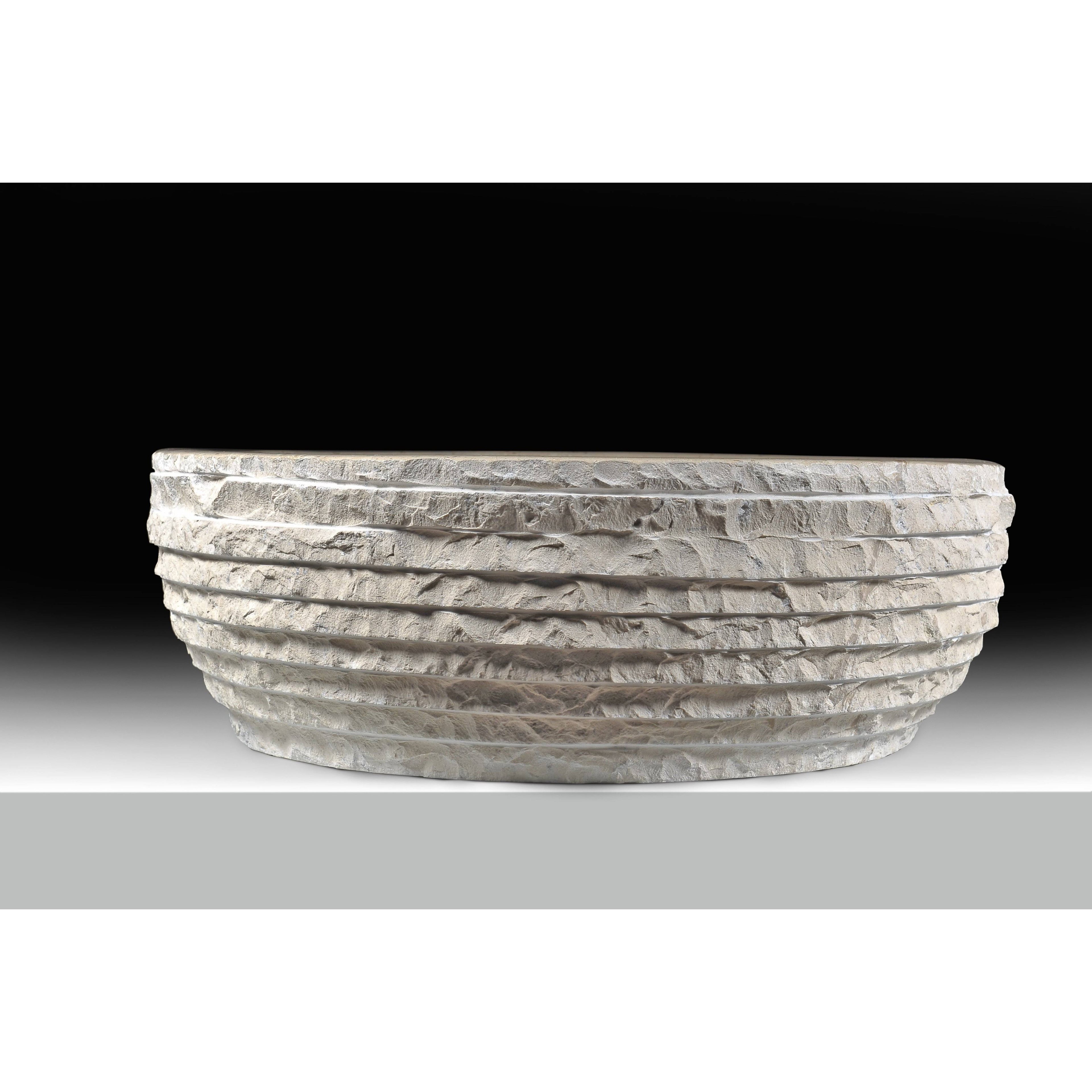 Classic Cream Marble Vessel Sink A723