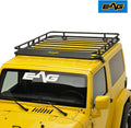 2/4 Door Roof Rack Cargo Basket with Wind Deflector 2 PCS B593