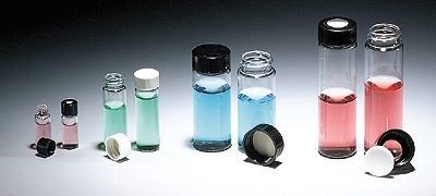 Clear Borosilicate Vials with Septum Cap, 1.55 mL, 240/Cs M28267