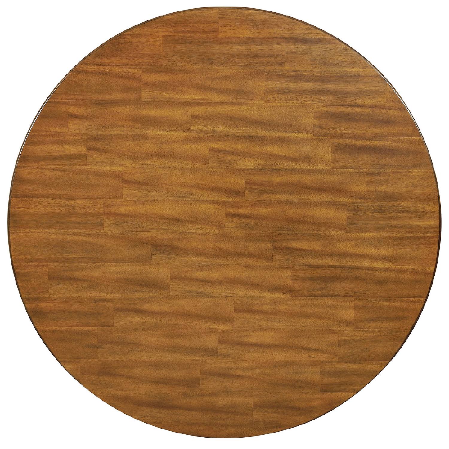 Dark Brown Oak Round Table L962