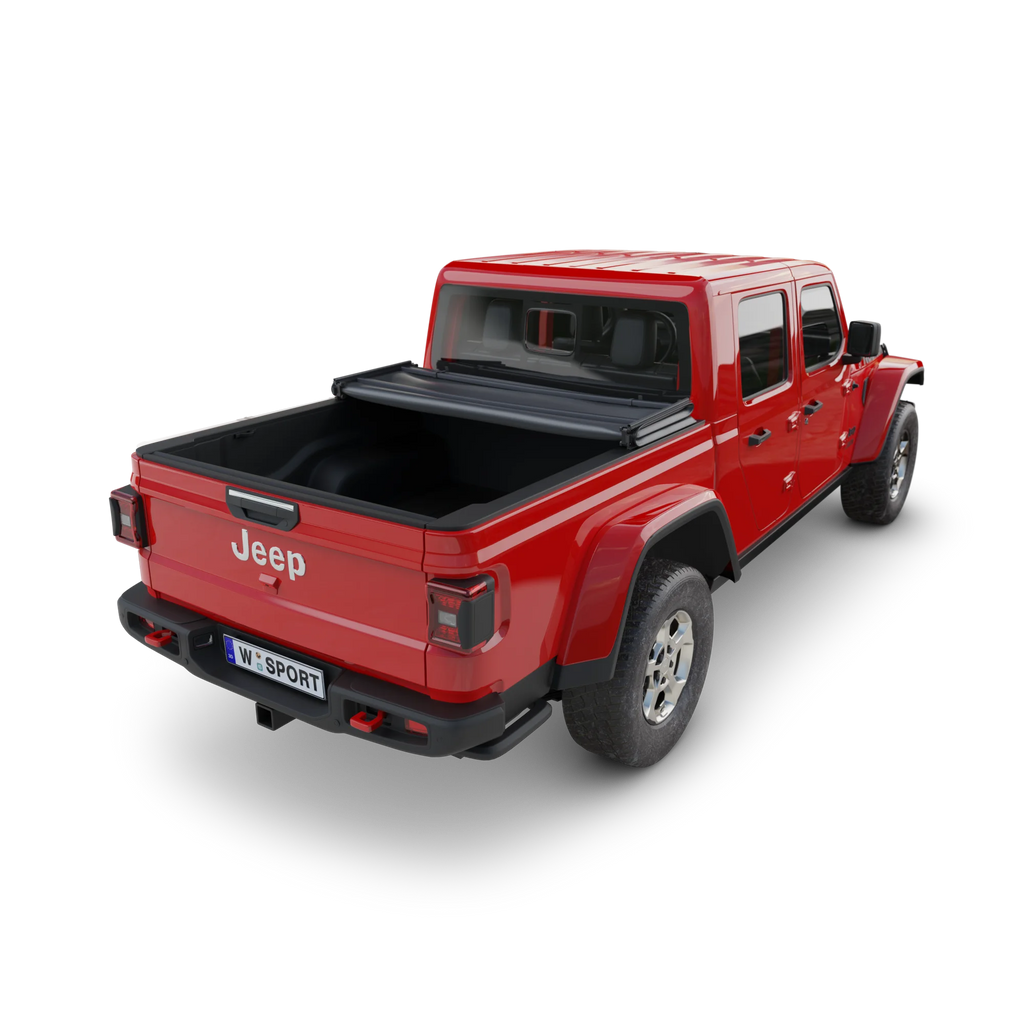 Soft Folding Truck Bed Tonneau Cover D896