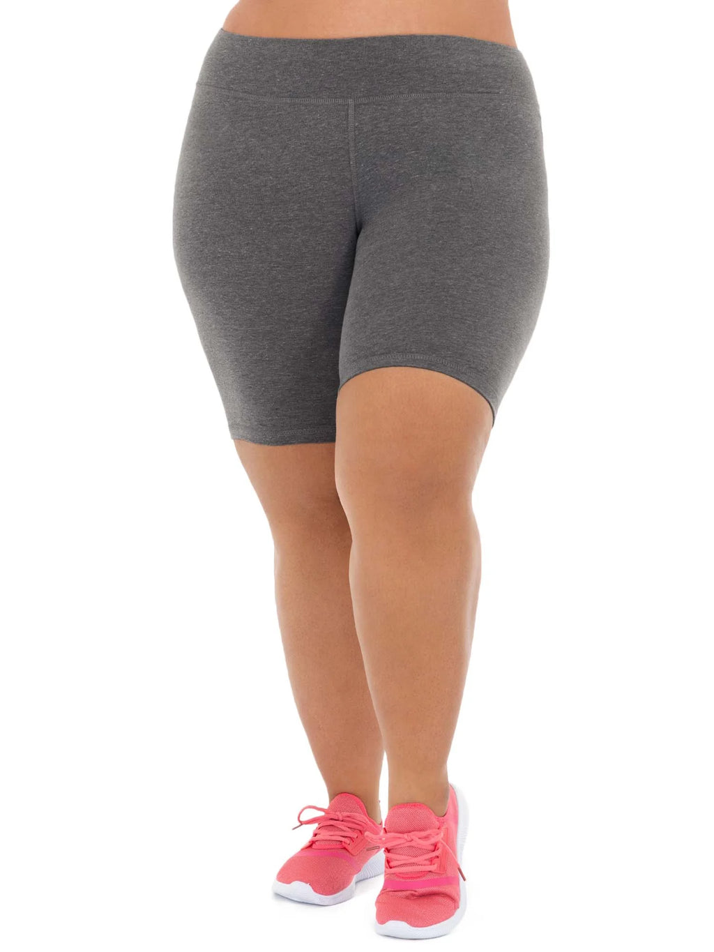 Women's Plus Size Bike Short, 2-Pack J7013