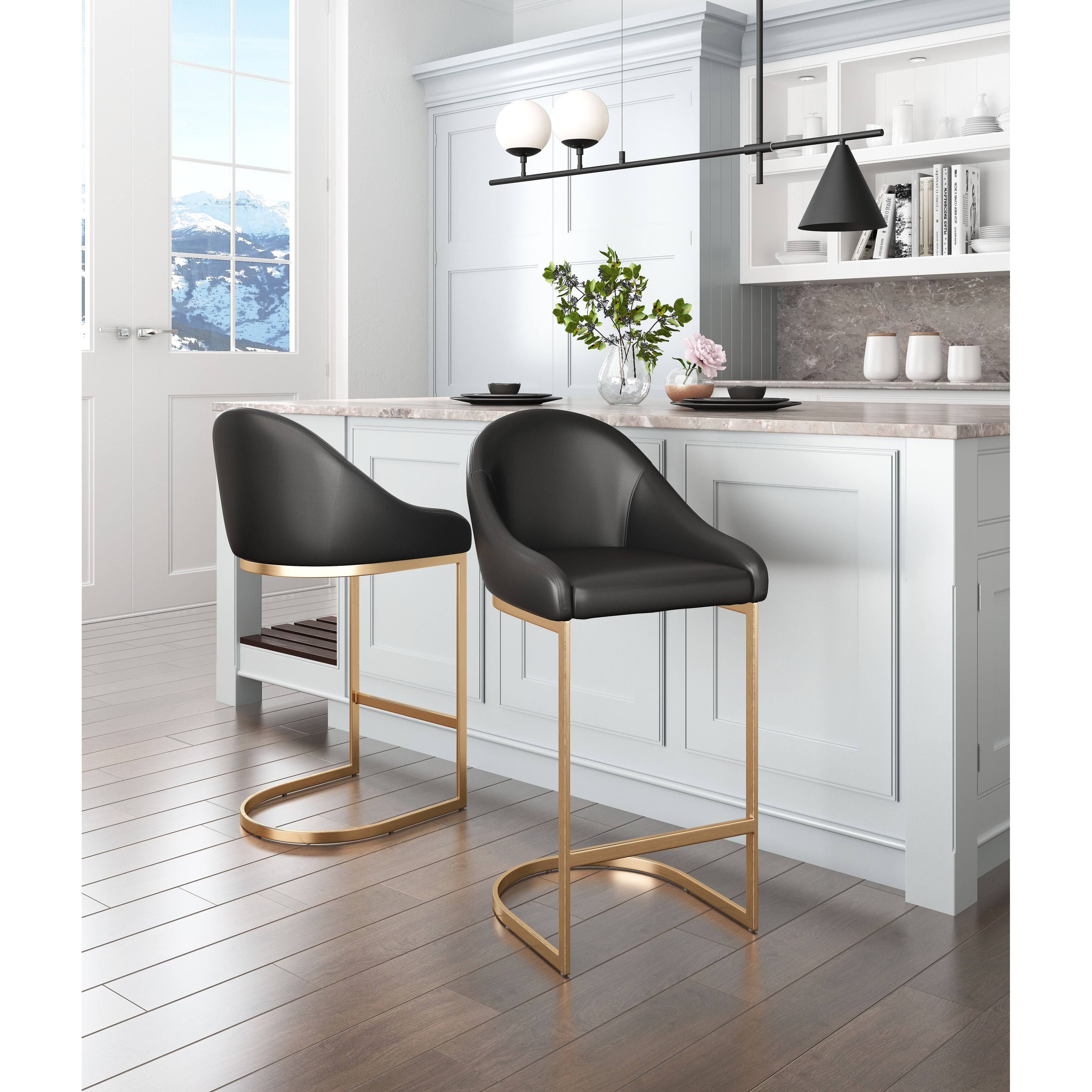 Brown Counter Chair B132
