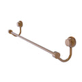 24 in. Towel Bar with Twist Accent Brushed Bronze Q261496