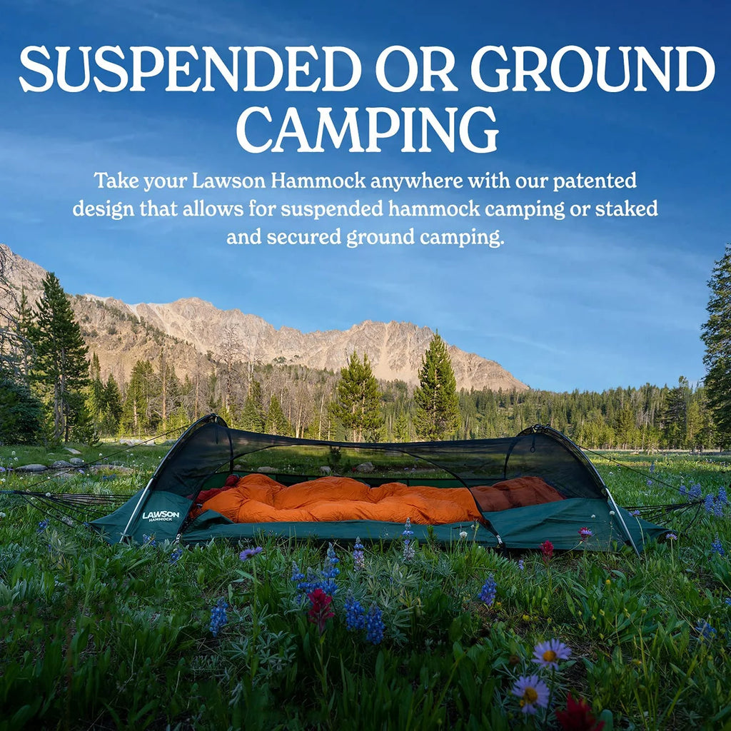 Forest Green Hammock & Strap Bundle Camping Hammock E464177