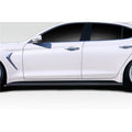 2 Piece Car Body Kit Side Skirts Rocker Panels O993238