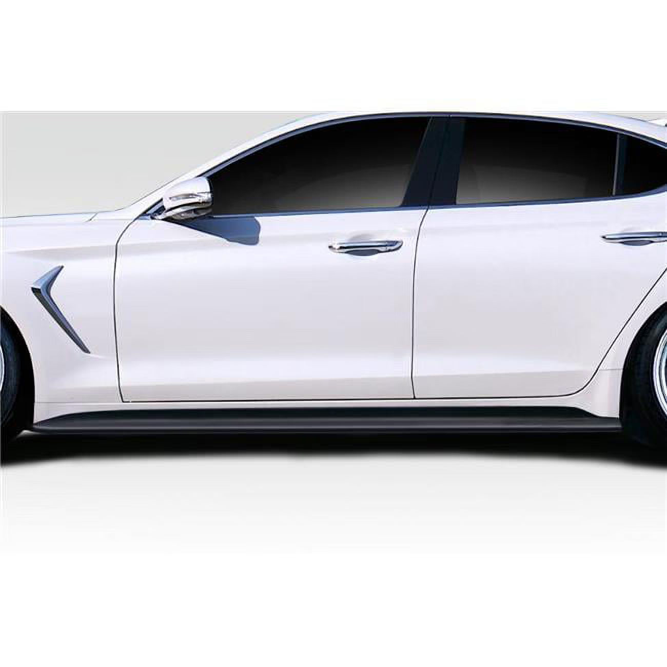 2 Piece Car Body Kit Side Skirts Rocker Panels O993238