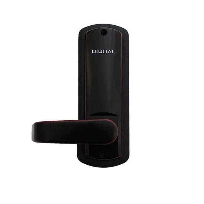 Oil Rubbed Bronze Mechanical Keyless Lever Lock J645419