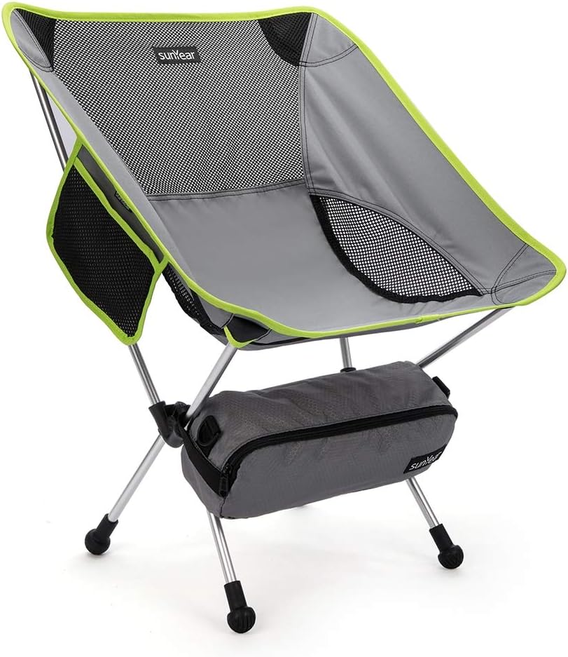 Compact Folding Camping Chair with Carry Bag K62705