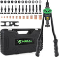 16" Rivet Tool Kit with 120PCS Rivet Nuts & Plastic Case Z5411