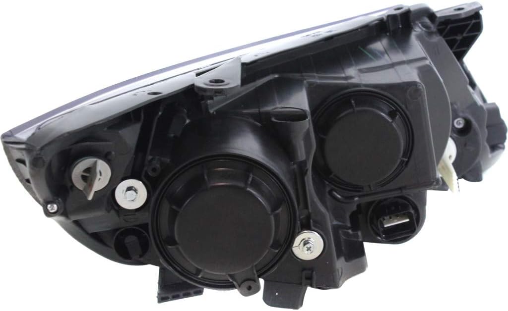 Halogen Headlight for 2011-2014 KIA Optima, Driver and Passenger Side, Unpainted, Bulbs Included F818756