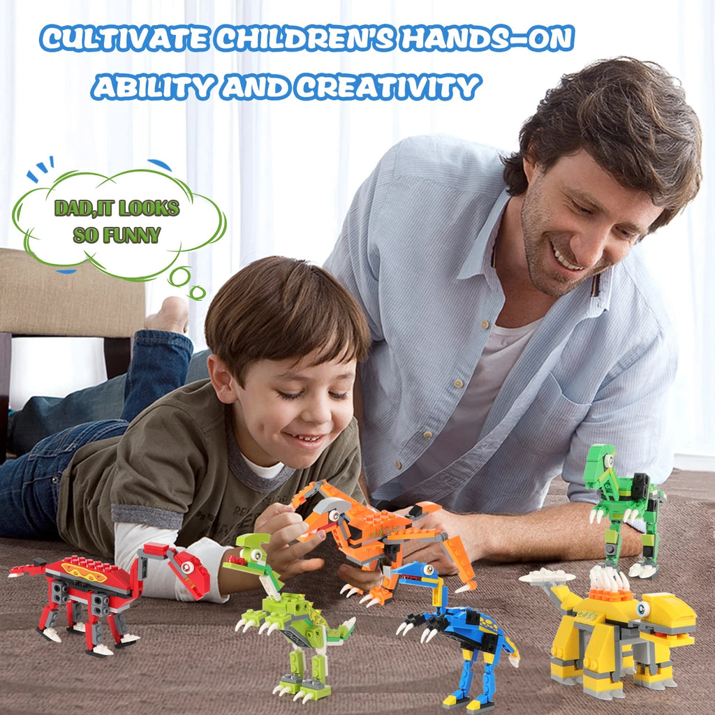 Dinosaurs Building Blocks Construction Toy (539 Pieces) Z3786