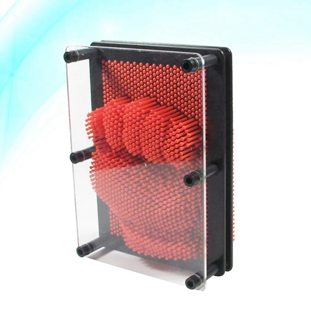 Large Size Red 3-Dimensional Pin Art Board Toy S140118