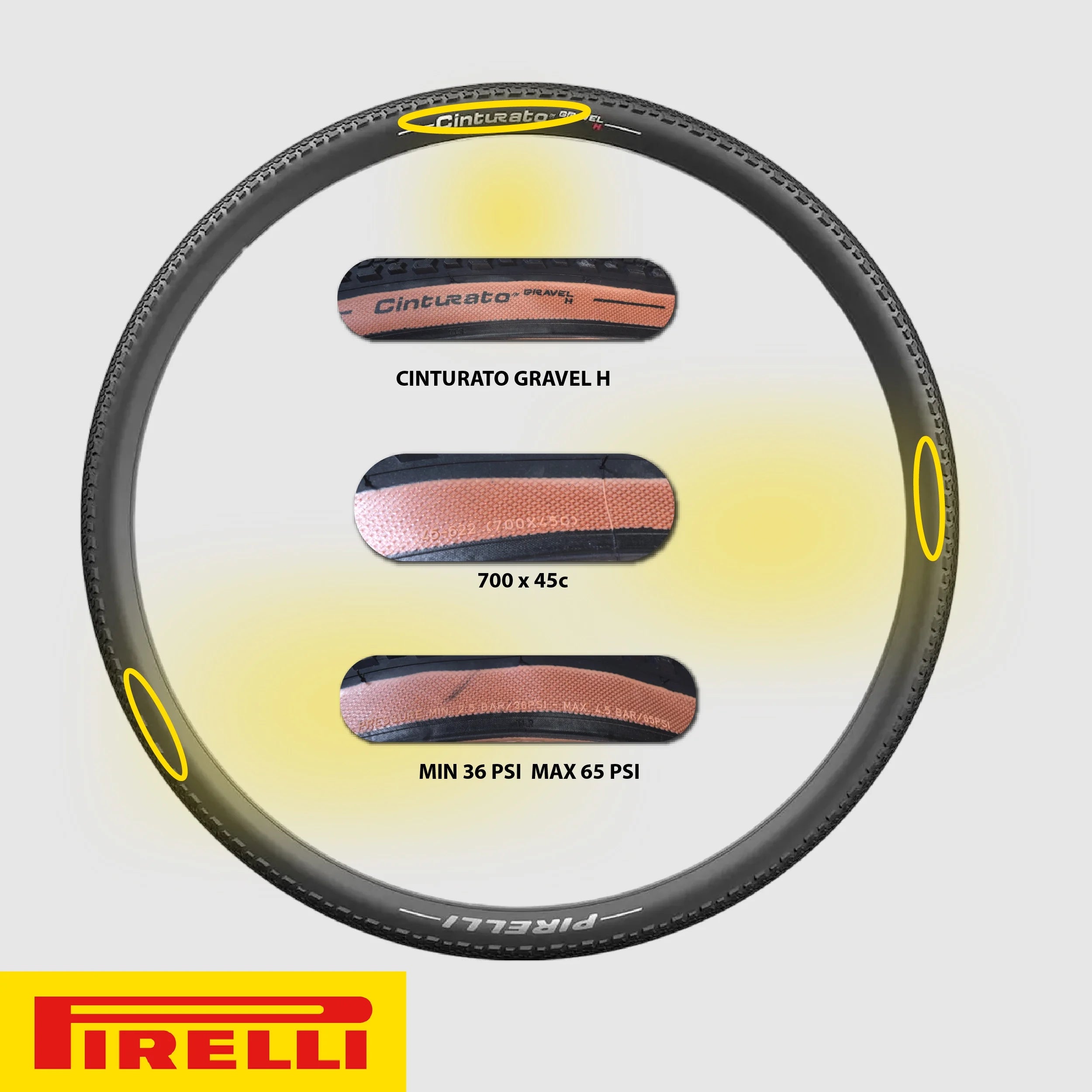 Gravel Bicycle Tire (2) T972