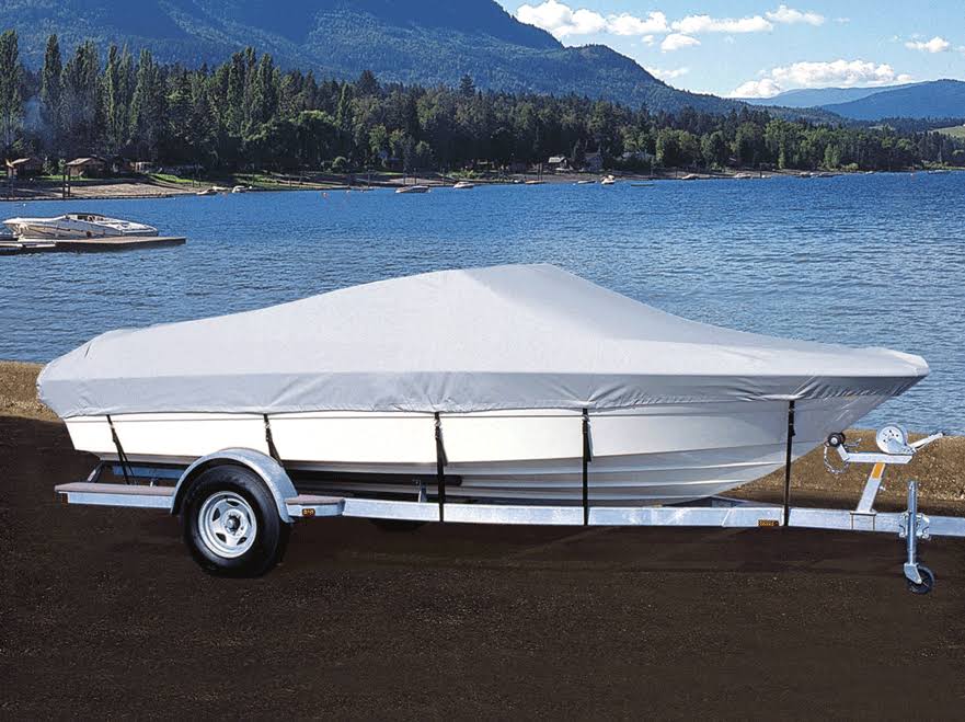 21'5x22 - 22'4x22 x 102 Outboard Cuddy Cabin Boat Cover F19700