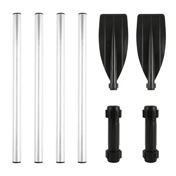 1 Pair Telescoping Aluminum Alloy Boat Kayak Paddles P21687