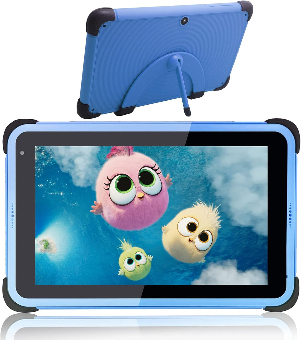 Blue 8 Inch Kids Tablet with Case and Stand W43585