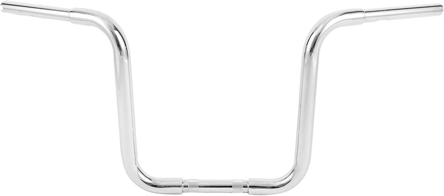 Black 18" Rise Ape Hanger Handlebar 1-1/4" FAT M982