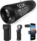 Black 8x20 ED Compact Monocular Q3856