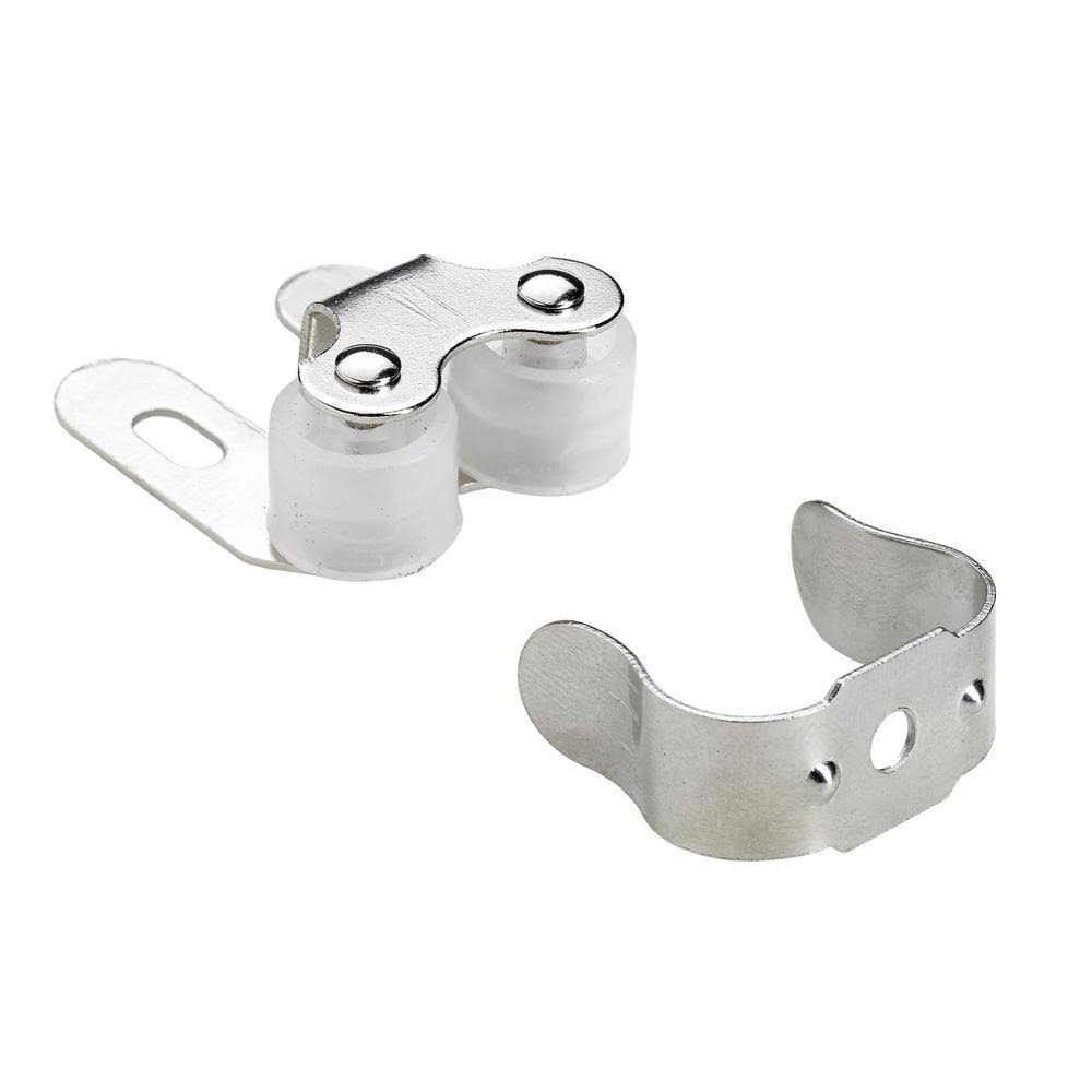 Nickel Plated Double Roller Door Catch (300-Pack) I21522