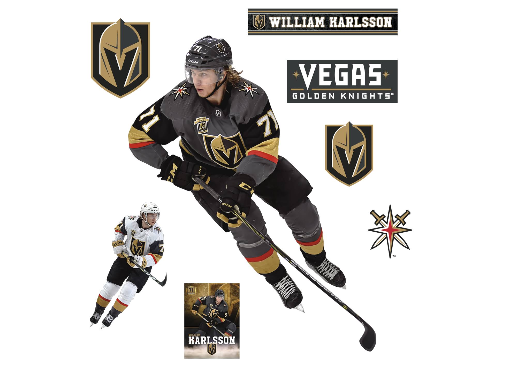 Giant Athlete Wall Decal P837