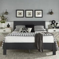 Vulcan Black Full Platform Bed O395114