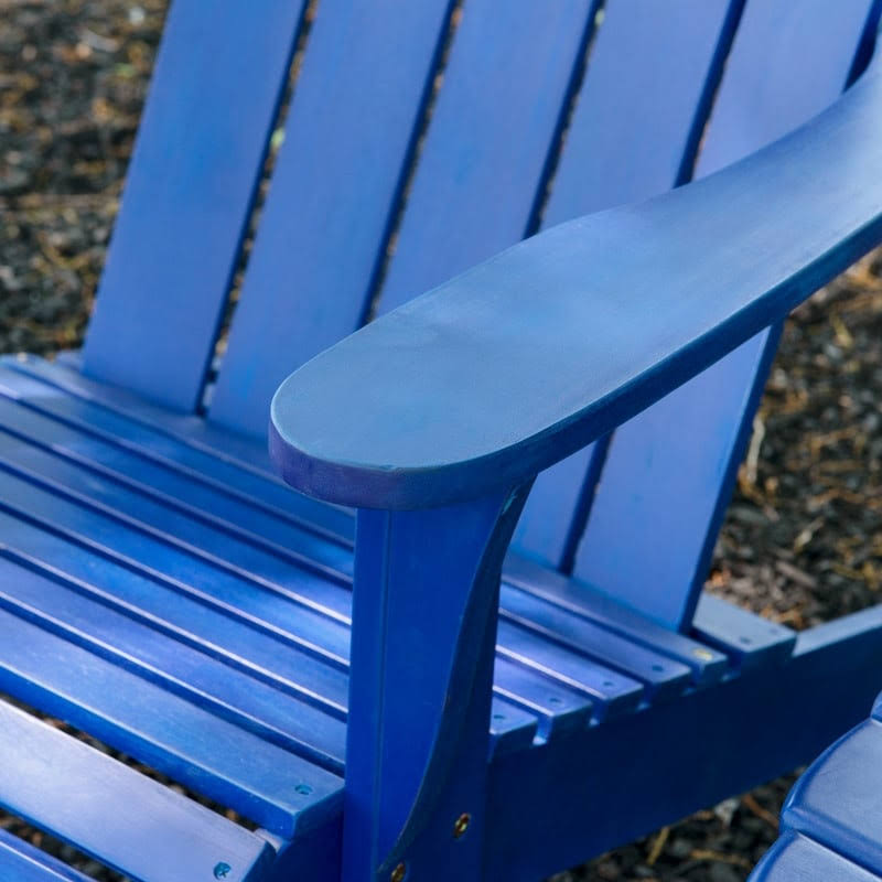 Blue Adirondack Chair J162534