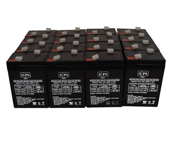 6V 4.5 Ah UPS Replacement Battery (24 Pack) B102068