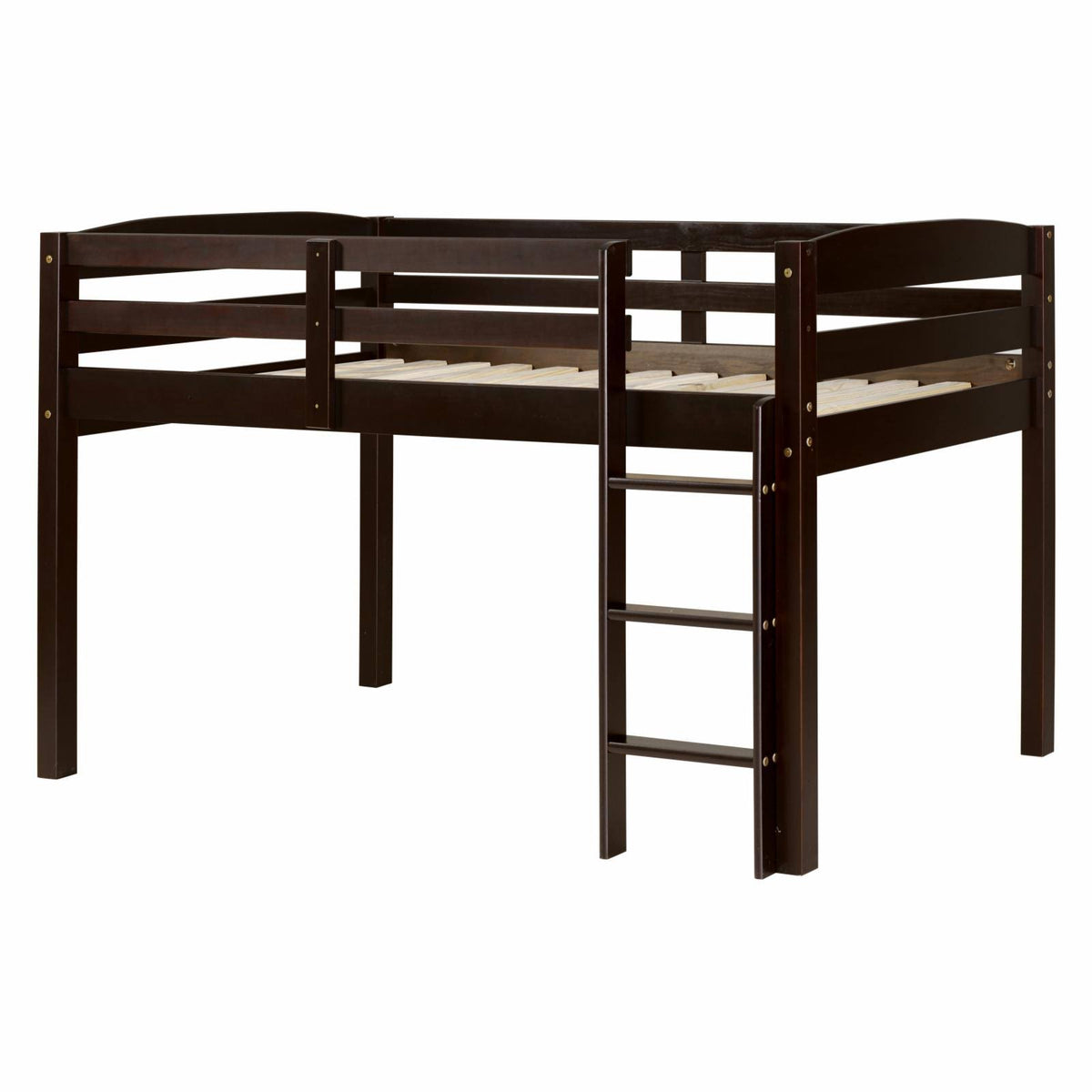 Junior Loft Bed Twin Cappuccino I6066