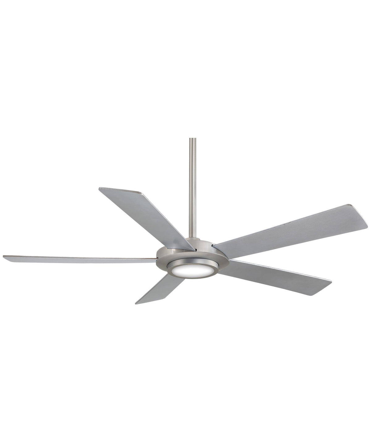 Brushed Nickel Ceiling Fan with Light S94526