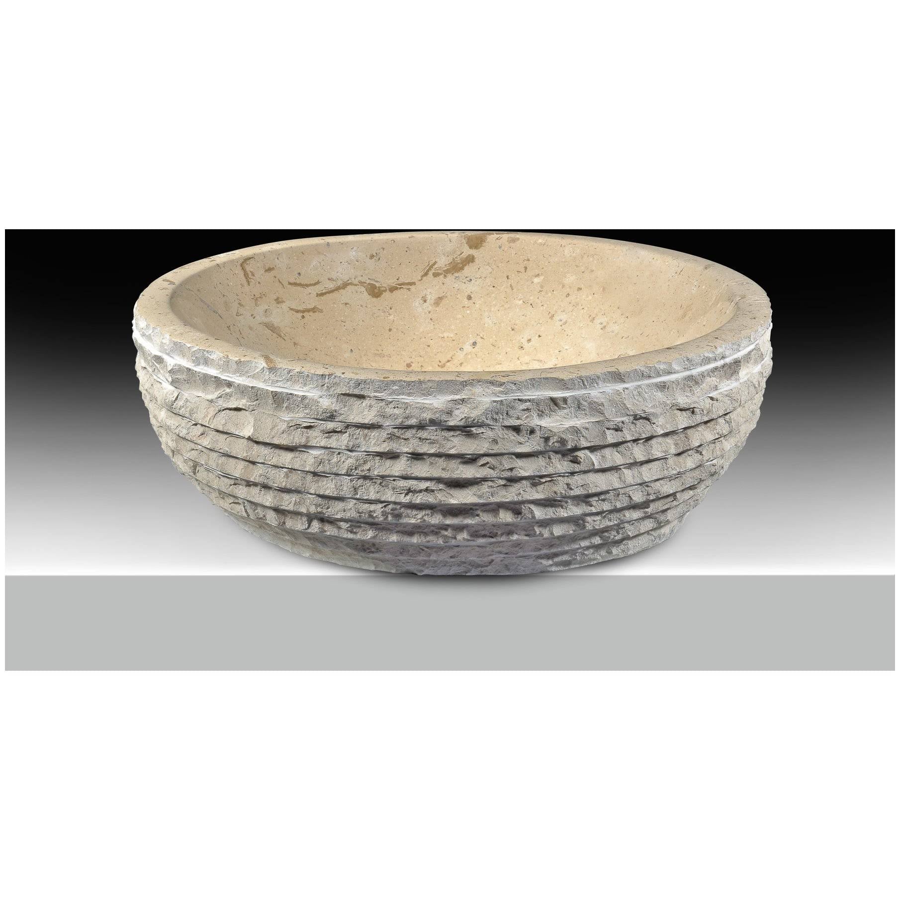 Classic Cream Marble Vessel Sink A723