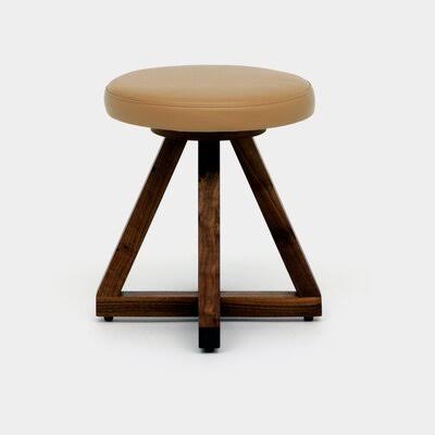 Bleached White Oak Stool R732