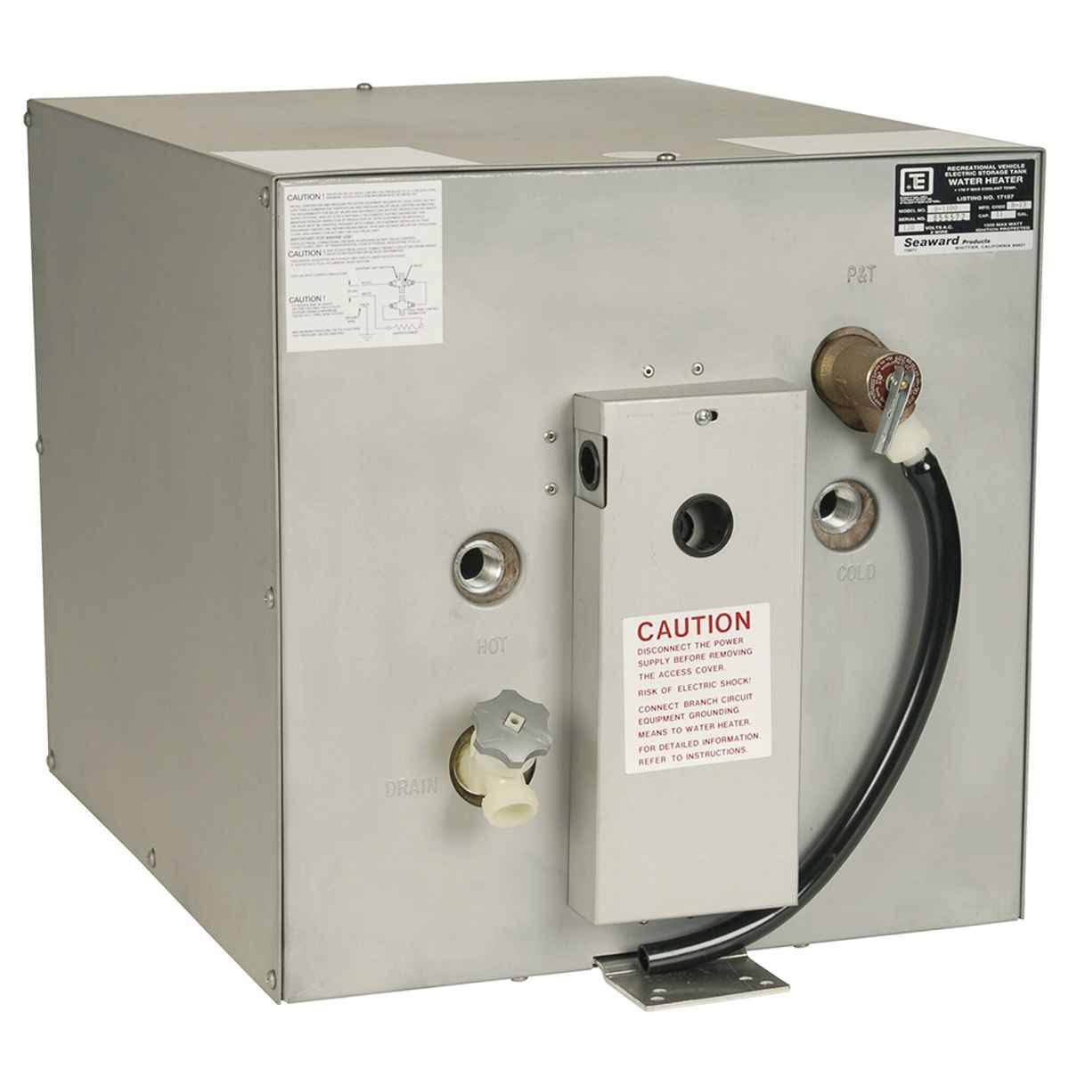 11 Gallon Galvanized Steel Hot Water Heater with Rear Heat Exchanger Q677