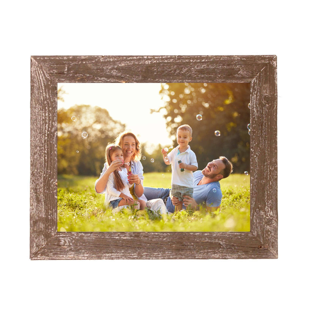 Rustic Farmhouse Espresso Wood Frame M7090