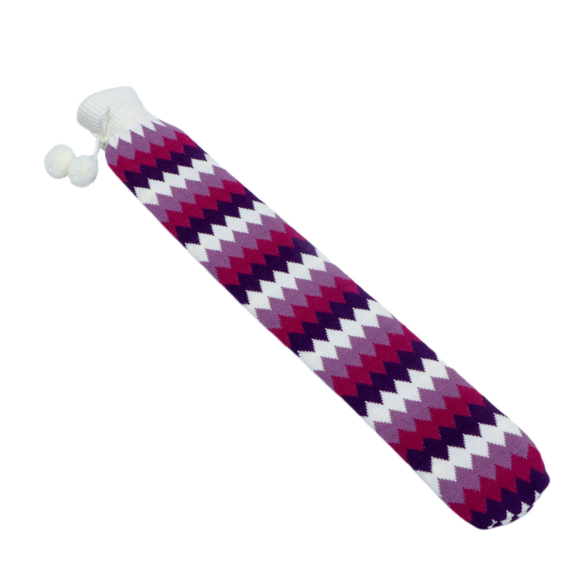 Silicone Rubber Knit Water Bottle Hot Bag Warmer Hand Warm Cover G186