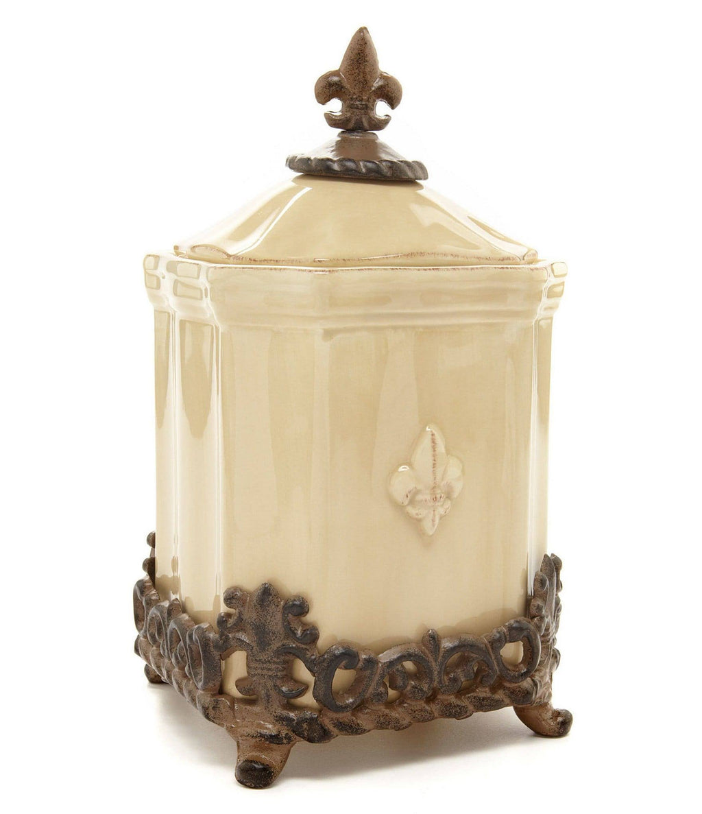 Fleur-de-lis Canister U824063