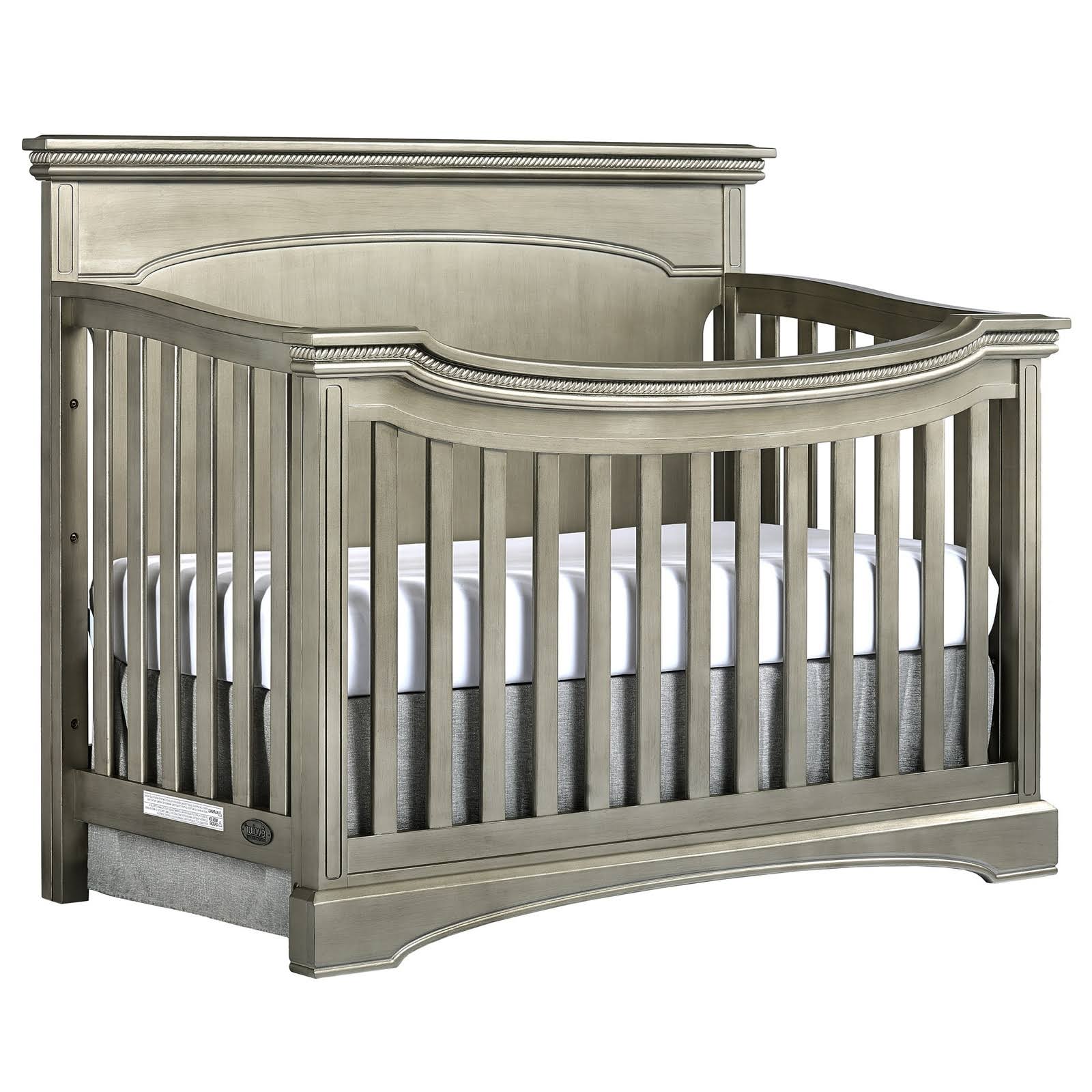 Antique Bronze Flat Top Convertible Crib J678