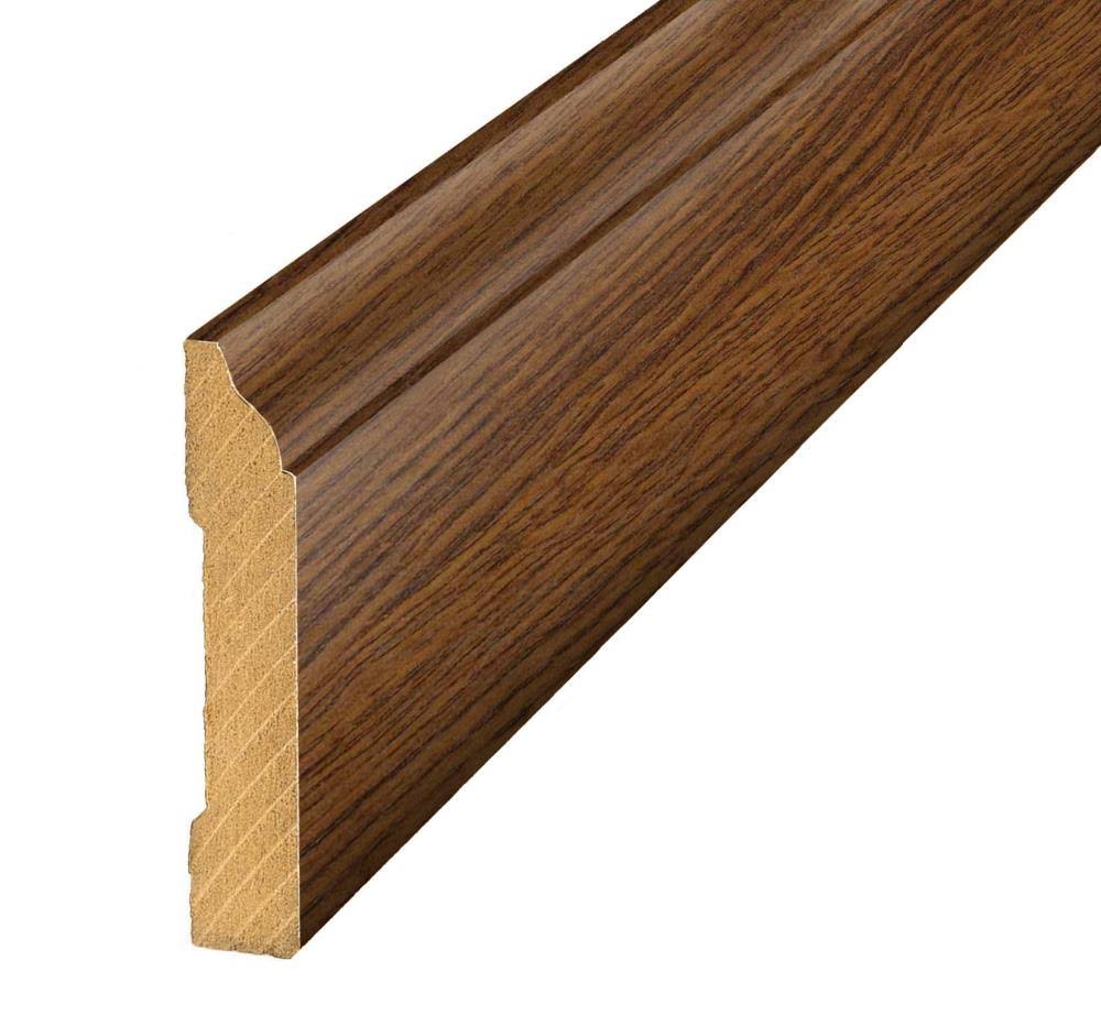 3.3-in x 94.48-in Amber Oak Base Floor Moulding D838781