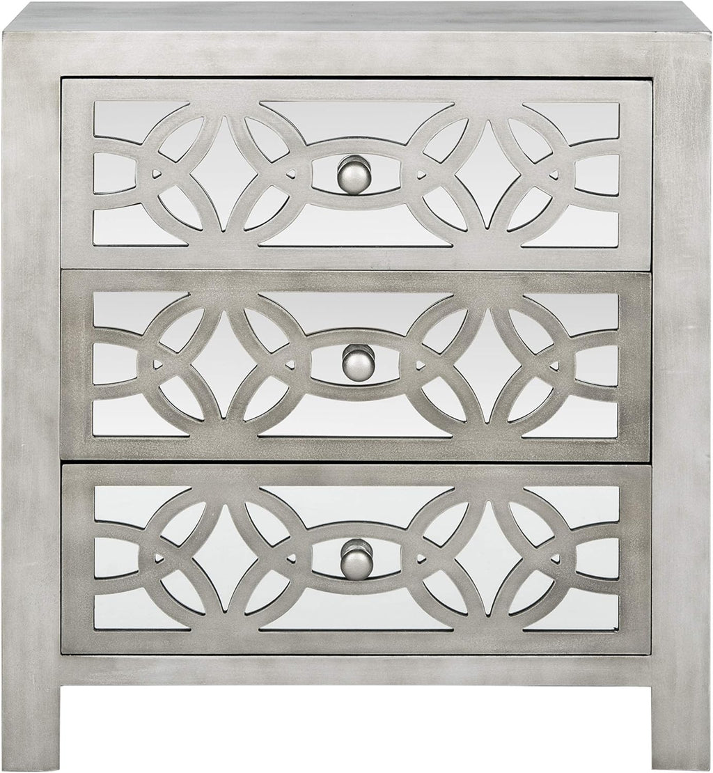 Grey 3 Drawer Chest S42778