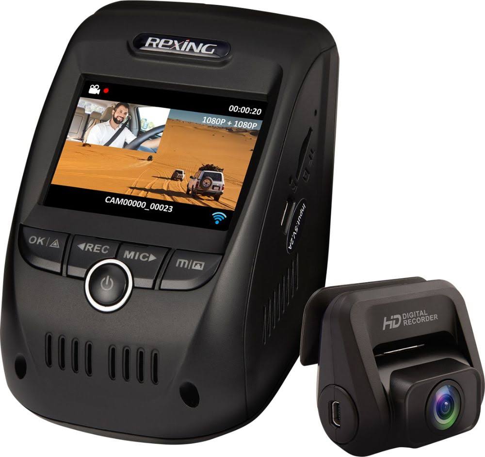 Front and Rear Dash Cam V8355