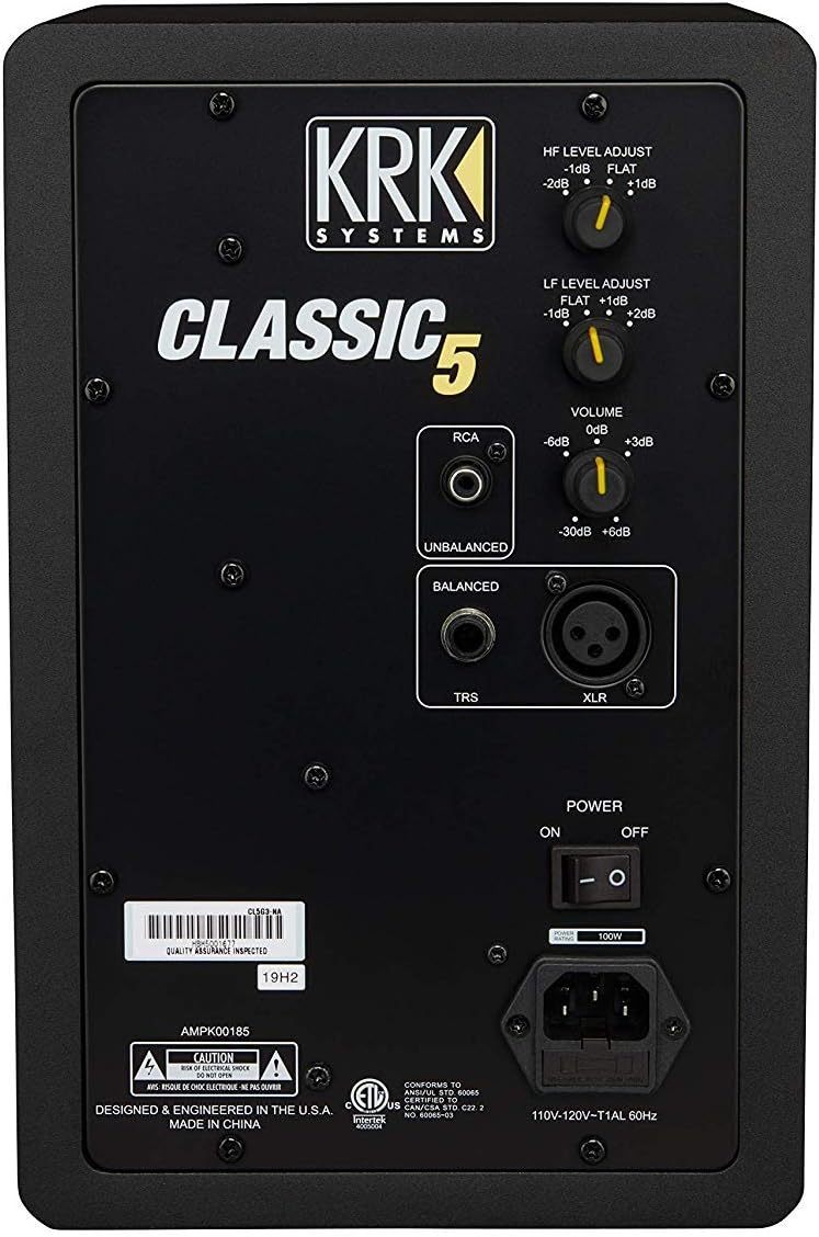 Black Powered Studio Monitor Pair O89928