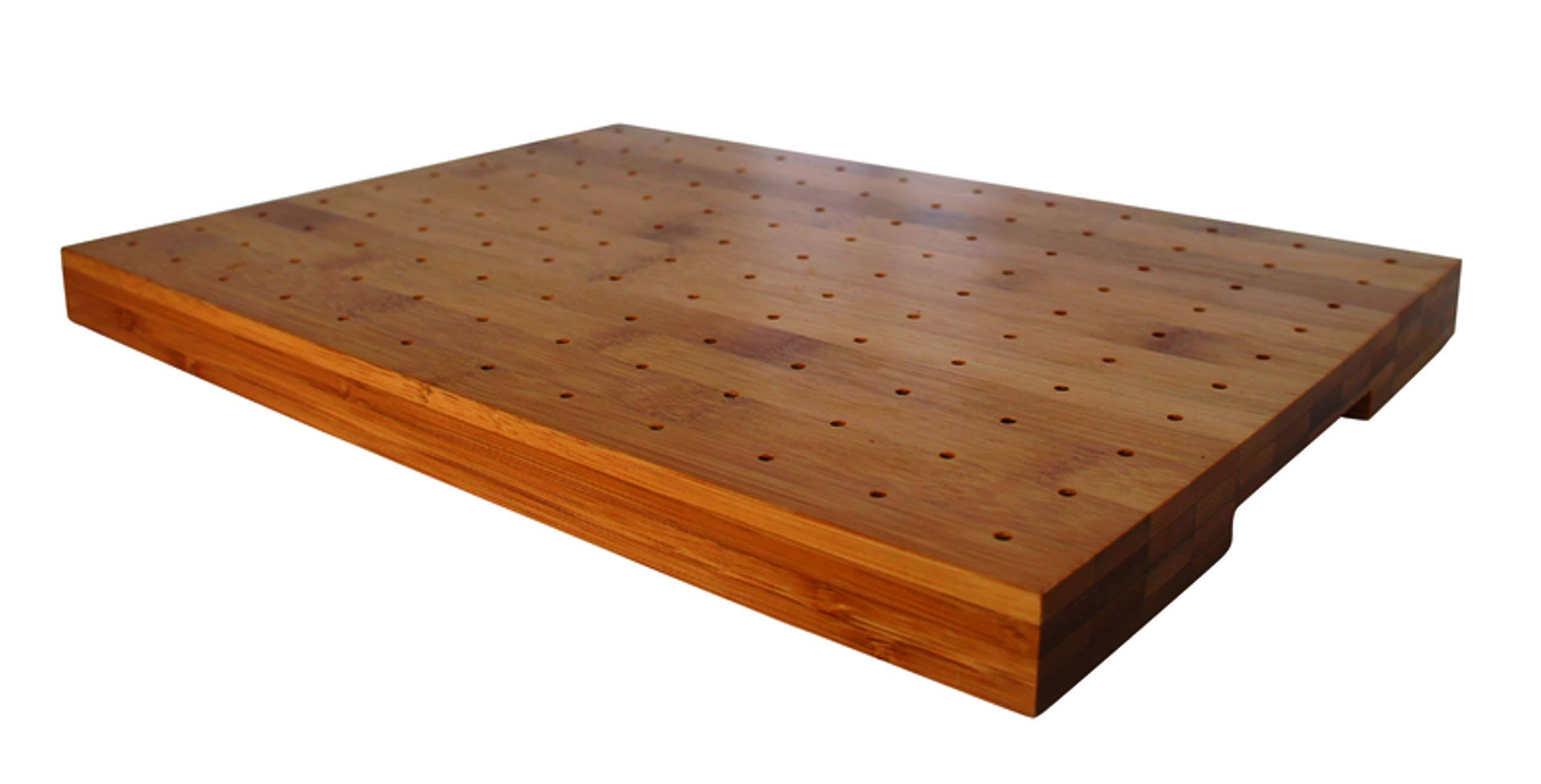 13.8 x 9.9 in. 120 Holes Bamboo Pick Holder I328371
